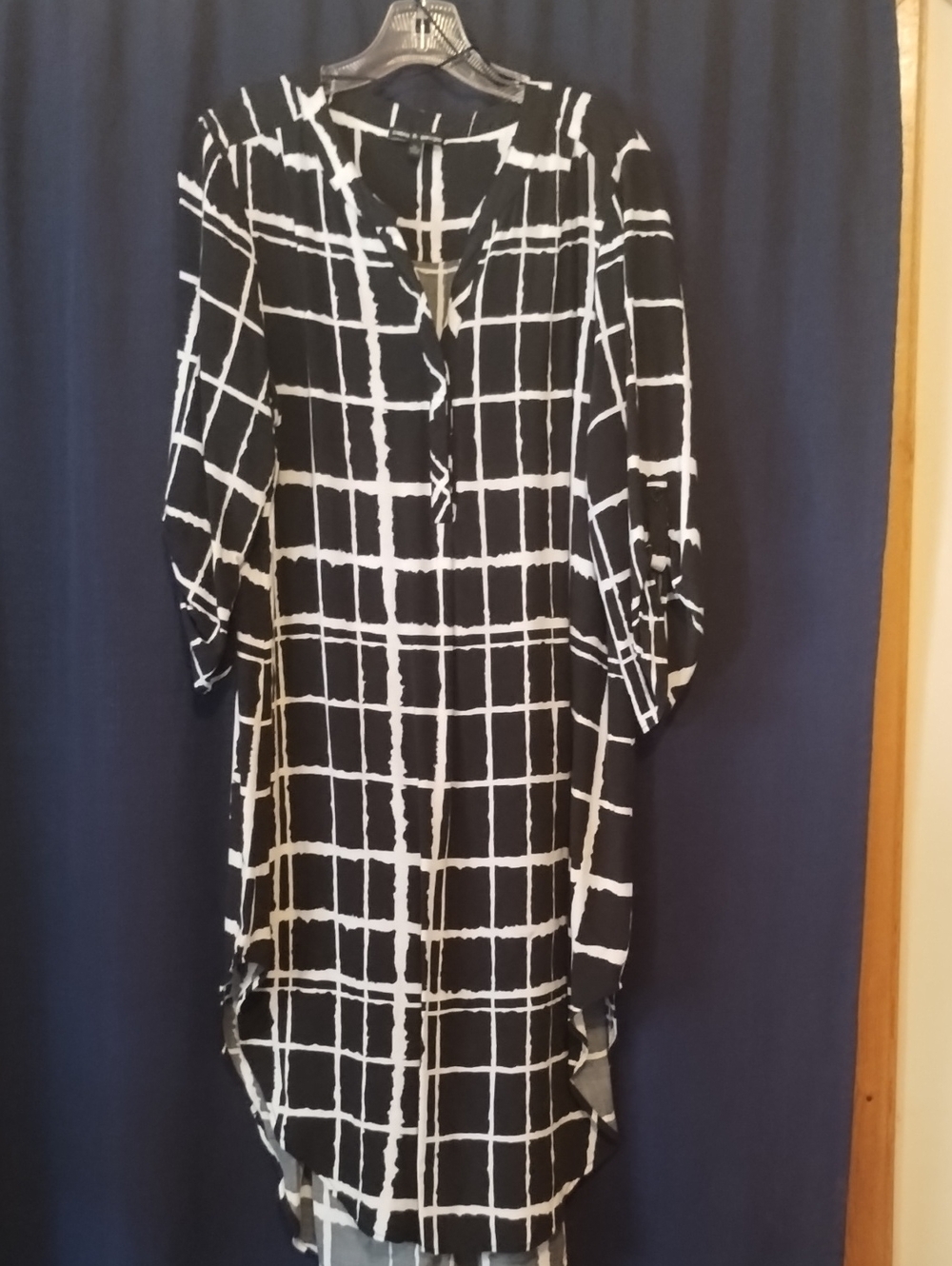 Cable & Gauge Black and White Tunic/Dress